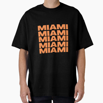 Miami T-Shirt - Minimalist Print Men Women - T-Shirt, Sweatshirt, Hoodie