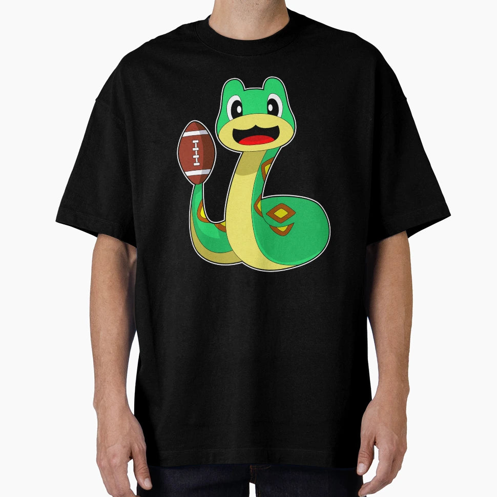 Snake American Football Sports T-Shirt - Unique Graphic Men Women - T-Shirt, Sweatshirt, Hoodie