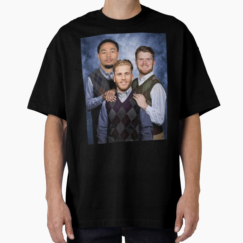 Sam Darnold Jaxon Smith Njigba Cooper T-Shirt - Minimalist Print Unisex - T-Shirt, Sweatshirt, Hoodie