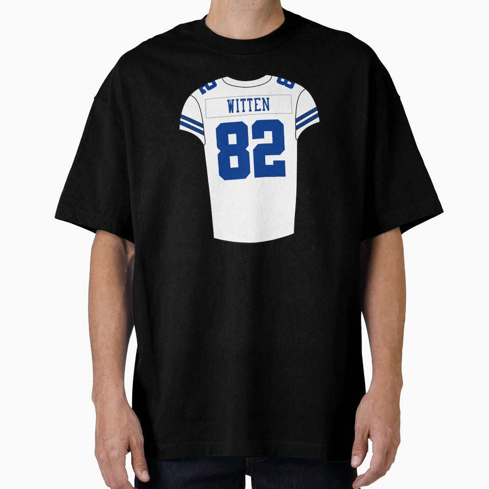 Jason Witten Home Jersey T-Shirt - Aesthetic Graphic for Adults - T-Shirt, Sweatshirt, Hoodie