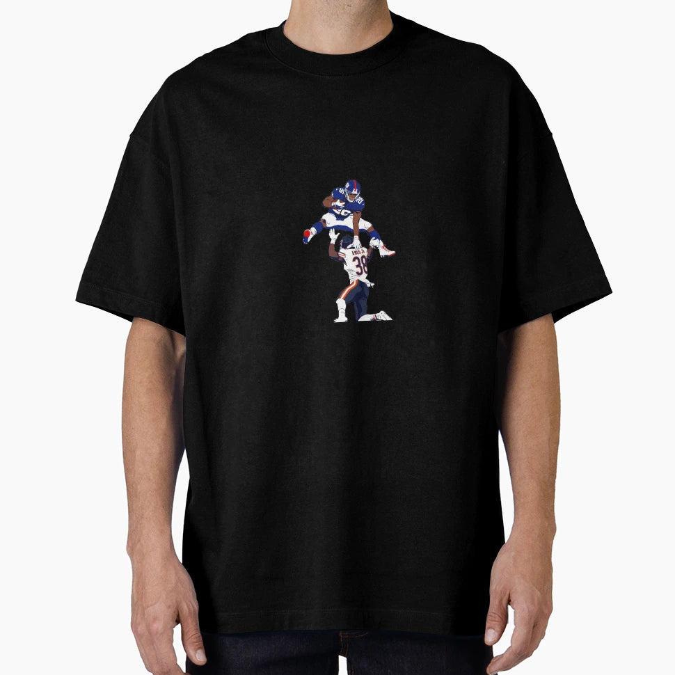 Saquon Hurdle T-Shirt - Trendy Graphic Unisex - T-Shirt, Sweatshirt, Hoodie