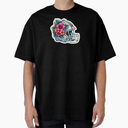 Tropical Miami Helmet T-Shirt - Casual Everyday Wear for Adults - T-Shirt, Sweatshirt, Hoodie