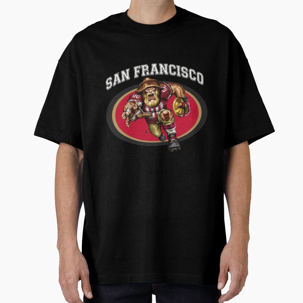 San Francisco Football T-Shirt - Casual Everyday Wear Men Women - T-Shirt, Sweatshirt, Hoodie