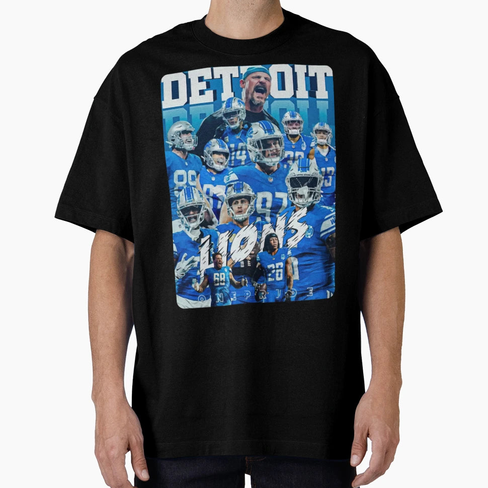 Detroit Lions T-Shirt - Casual Everyday Wear Men Women - T-Shirt, Sweatshirt, Hoodie