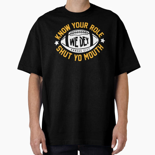 Know Your Role And Shut Your Mouth T-Shirt - Minimalist Print for Adults - T-Shirt, Sweatshirt, Hoodie