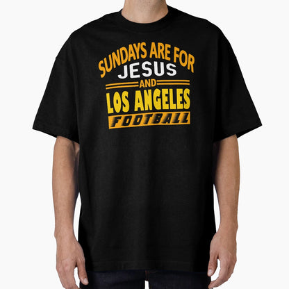 Funny Los Angeles Football Fan Sundays T-Shirt - Novelty Apparel Men Women - T-Shirt, Sweatshirt, Hoodie