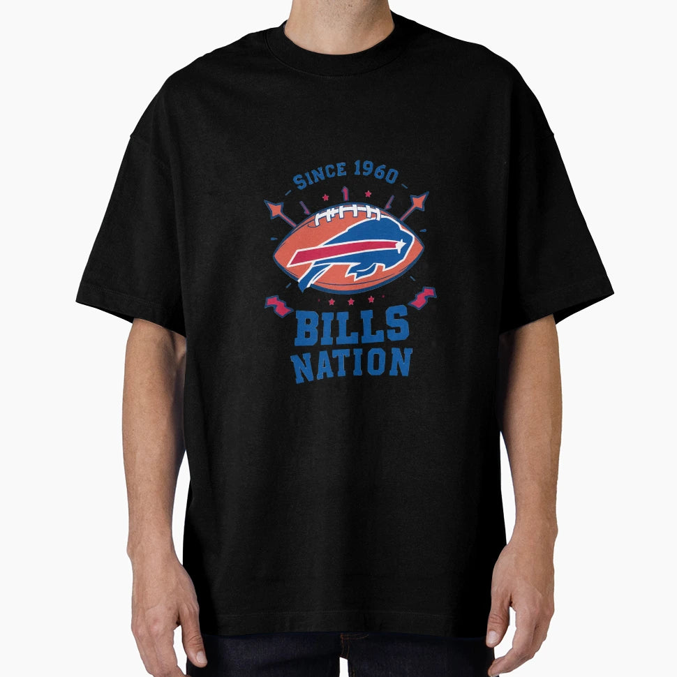 Bills Nation Heritage Buffalo Since T-Shirt - Fun Novelty Design Unisex - T-Shirt, Sweatshirt, Hoodie
