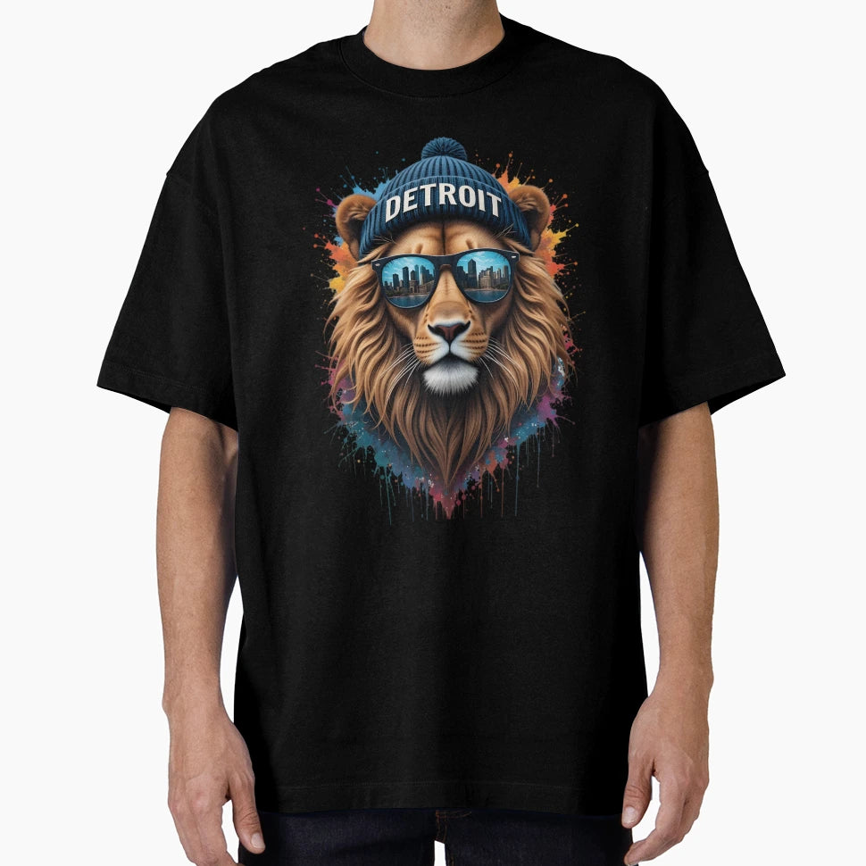 Detroit Lions Rocks T-Shirt - Streetwear Style Men Women - T-Shirt, Sweatshirt, Hoodie