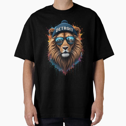 Detroit Lions Rocks T-Shirt - Streetwear Style Men Women - T-Shirt, Sweatshirt, Hoodie