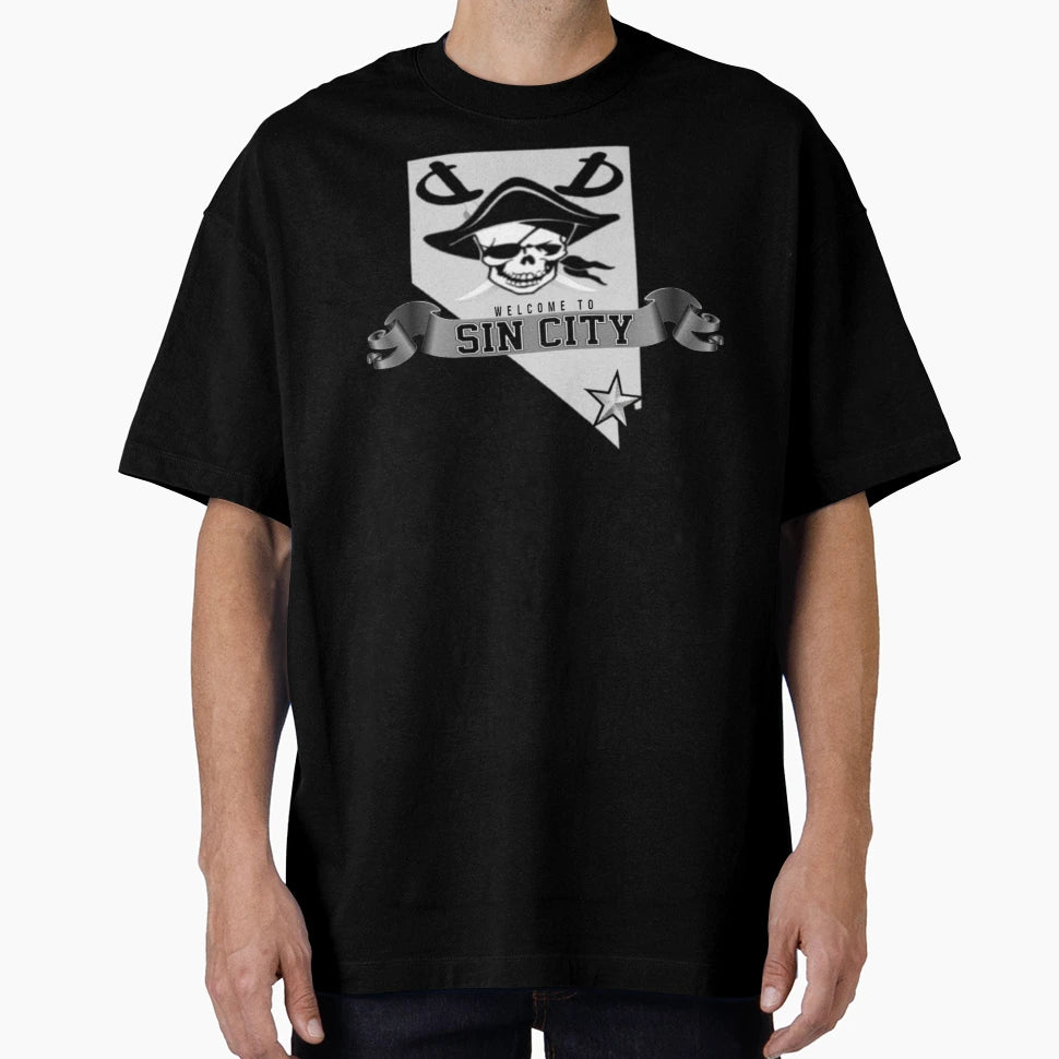 Welcome To Sin City Las Vegas Football T-Shirt - Streetwear Style Unisex - T-Shirt, Sweatshirt, Hoodie