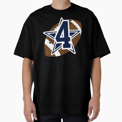Dallas 4 Qb T-Shirt - Aesthetic Graphic for Adults - T-Shirt, Sweatshirt, Hoodie