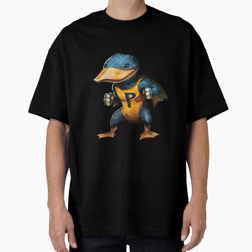 Punchy Duck T-Shirt - Fun Novelty Design Men Women - T-Shirt, Sweatshirt, Hoodie