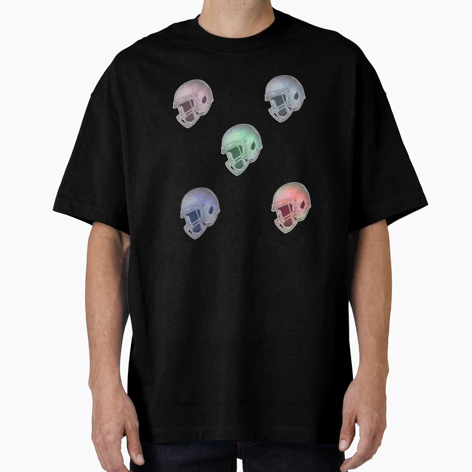 Football Helmet T-Shirt - Graphic Print Men Women - T-Shirt, Sweatshirt, Hoodie
