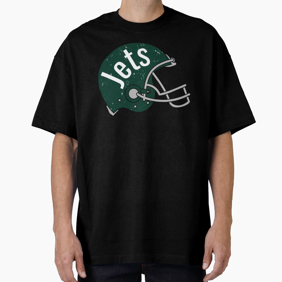 Jets Helmet T-Shirt - Graphic Print for Adults - T-Shirt, Sweatshirt, Hoodie