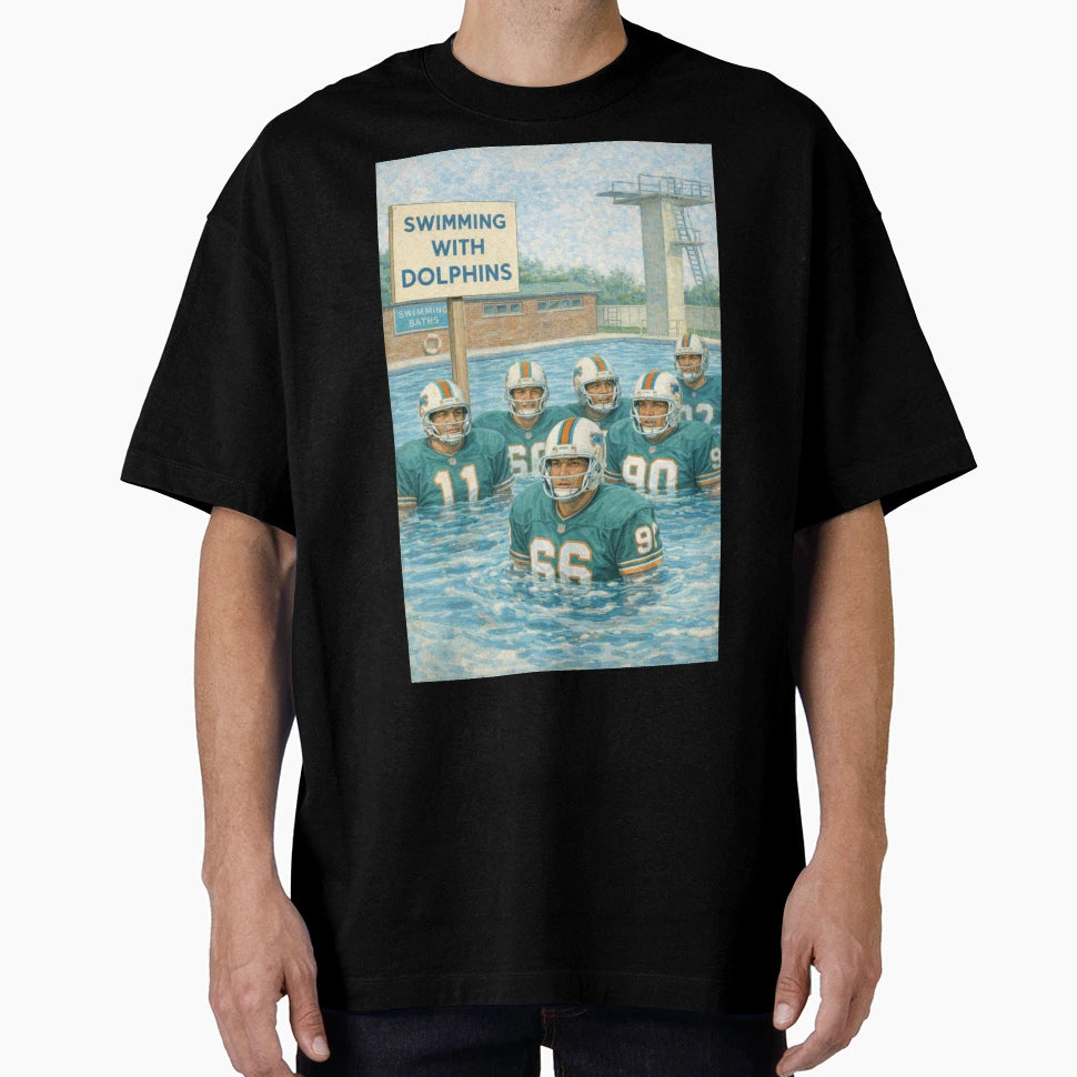 Swimming Dolphins T-Shirt - Streetwear Style Unisex - T-Shirt, Sweatshirt, Hoodie