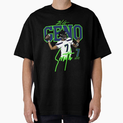 Geno Smith T-Shirt - Minimalist Print for Adults - T-Shirt, Sweatshirt, Hoodie