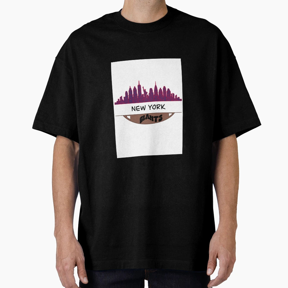 New York Giants Cityscape T-Shirt - Aesthetic Graphic Men Women - T-Shirt, Sweatshirt, Hoodie