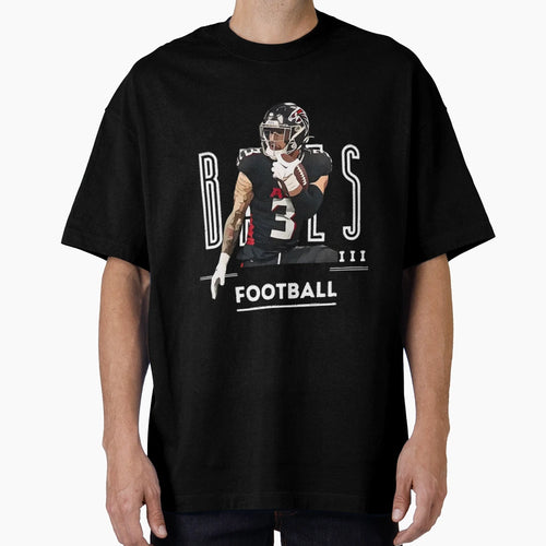 Jessie Bates 3 Falcons T-Shirt - Streetwear Style for Adults - T-Shirt, Sweatshirt, Hoodie