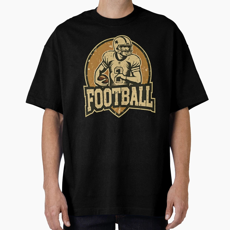 Football Sports Logo T-Shirt - Streetwear Style Unisex - T-Shirt, Sweatshirt, Hoodie