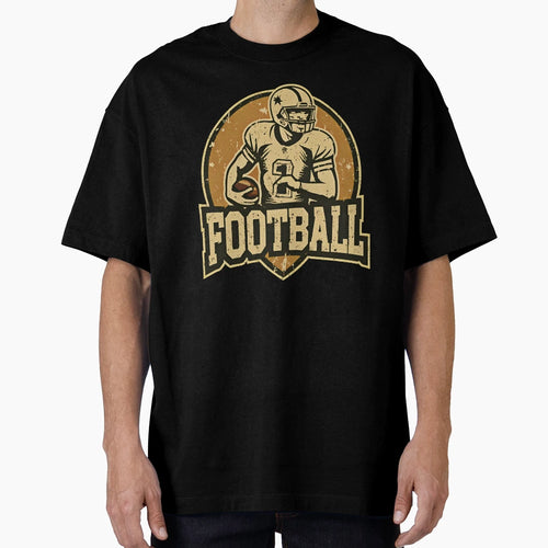 Football Sports Logo T-Shirt - Streetwear Style Unisex - T-Shirt, Sweatshirt, Hoodie