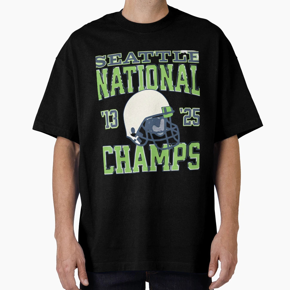 Champions Du Super Bowl Lx Des Seahawks T-Shirt - Unique Graphic Men Women - T-Shirt, Sweatshirt, Hoodie