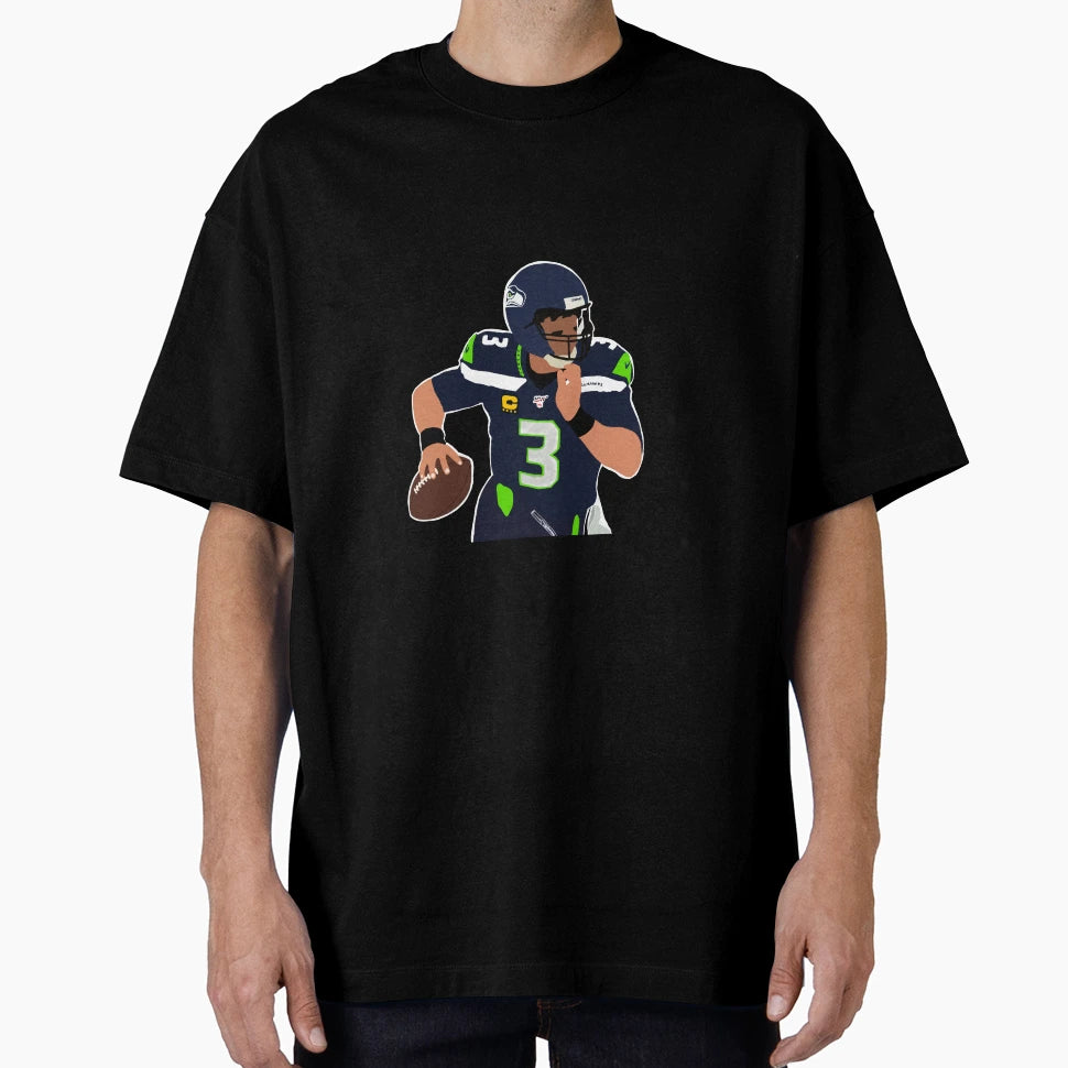 Russell Wilson T-Shirt - Novelty Apparel Men Women - T-Shirt, Sweatshirt, Hoodie