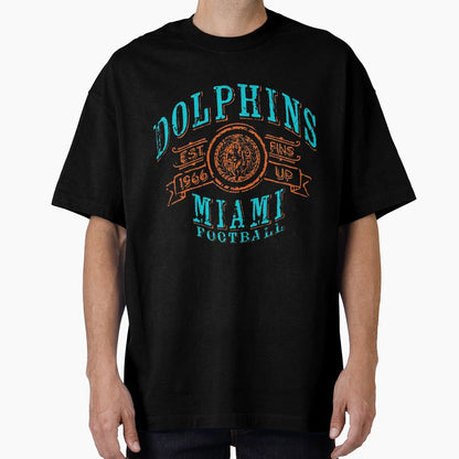 Football Miami Dolphins T-Shirt - Graphic Print for Adults - T-Shirt, Sweatshirt, Hoodie