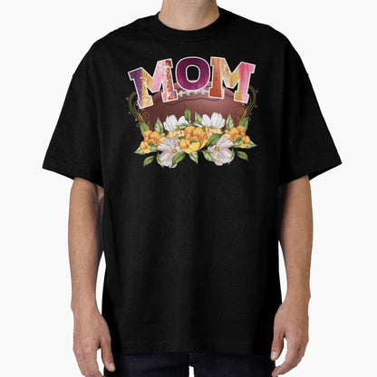 Mom American Football T-Shirt - Casual Everyday Wear Men Women - T-Shirt, Sweatshirt, Hoodie