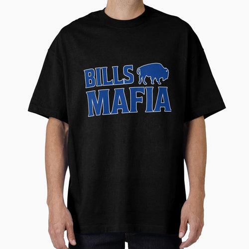 Vintgae New York Blue Buffalo Football T-Shirt - Fun Novelty Design Unisex - T-Shirt, Sweatshirt, Hoodie
