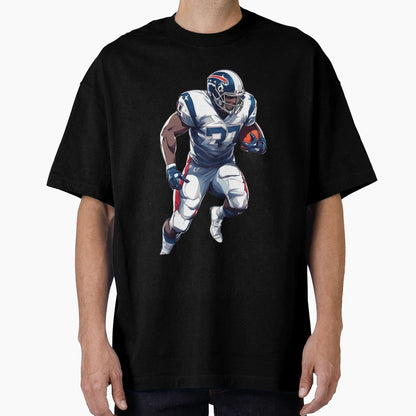 American Football Offensive End T-Shirt - Trendy Graphic for Adults - T-Shirt, Sweatshirt, Hoodie