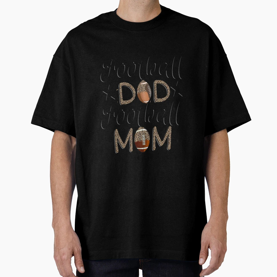Funny Football Leopard Png T-Shirt - Casual Everyday Wear for Adults - T-Shirt, Sweatshirt, Hoodie