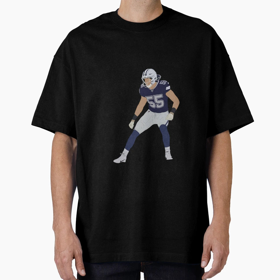 Leighton Vander Esch Dallas 55 T-Shirt - Minimalist Print Men Women - T-Shirt, Sweatshirt, Hoodie