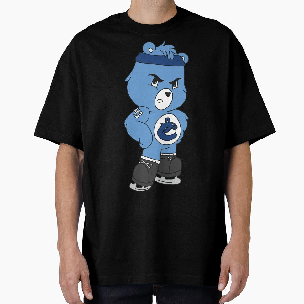 Quinn Hughes Hockey Bear T-Shirt - Unique Graphic Men Women - T-Shirt, Sweatshirt, Hoodie