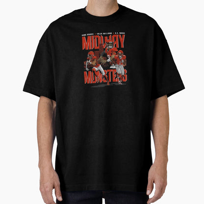 CW Chicago Midway Monsters T-Shirt - Graphic Print Men Women - T-Shirt, Sweatshirt, Hoodie