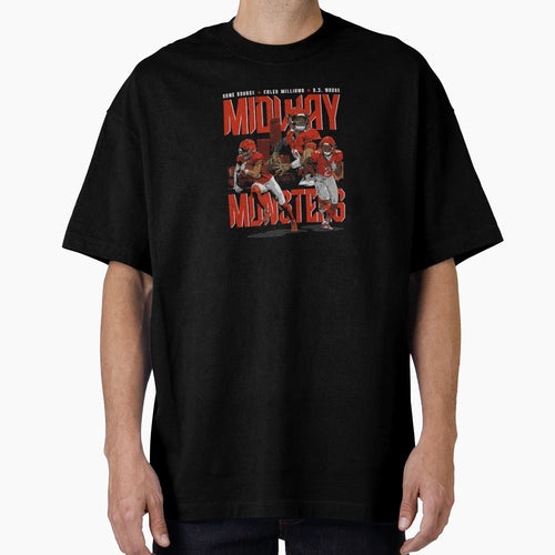 CW Chicago Midway Monsters T-Shirt - Graphic Print Men Women - T-Shirt, Sweatshirt, Hoodie
