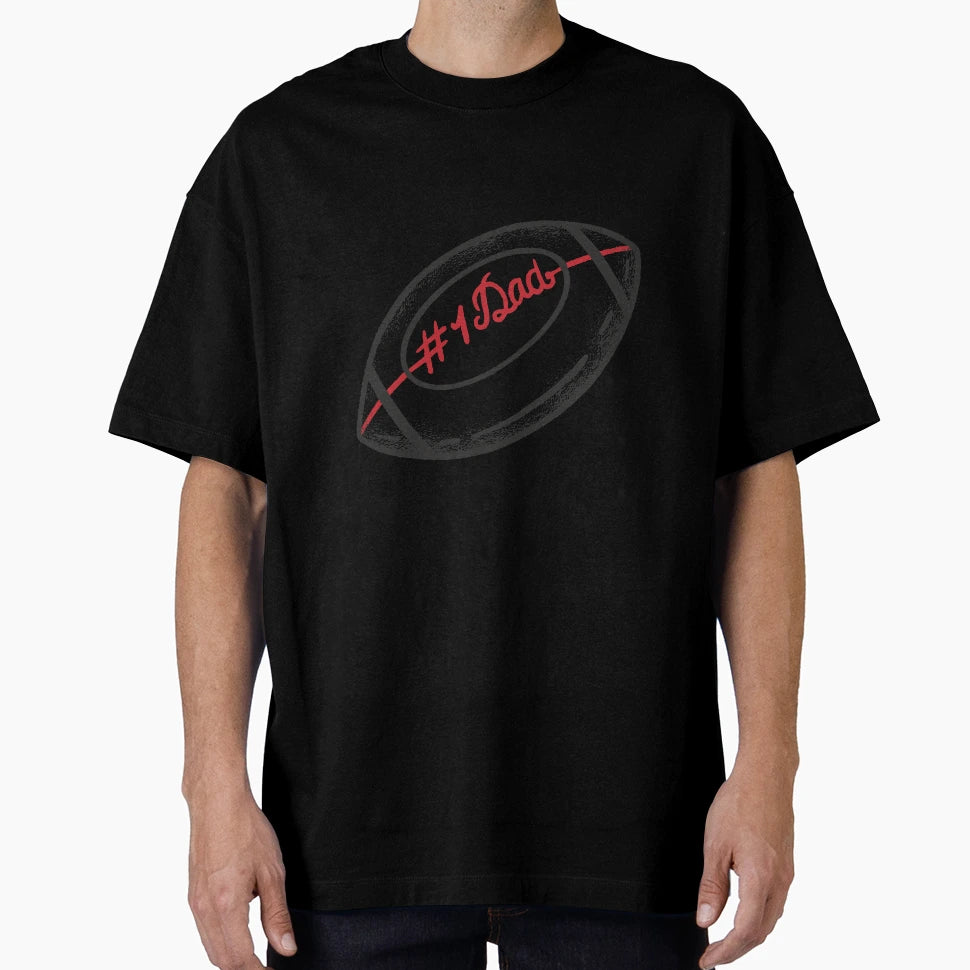 American Football Sport Ball T-Shirt - Casual Everyday Wear Unisex - T-Shirt, Sweatshirt, Hoodie