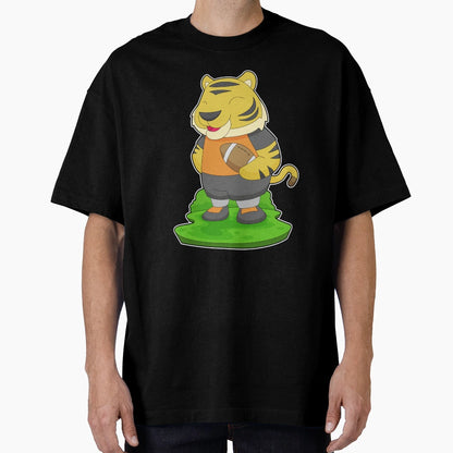 Tiger American Football Sports T-Shirt - Streetwear Style Unisex - T-Shirt, Sweatshirt, Hoodie