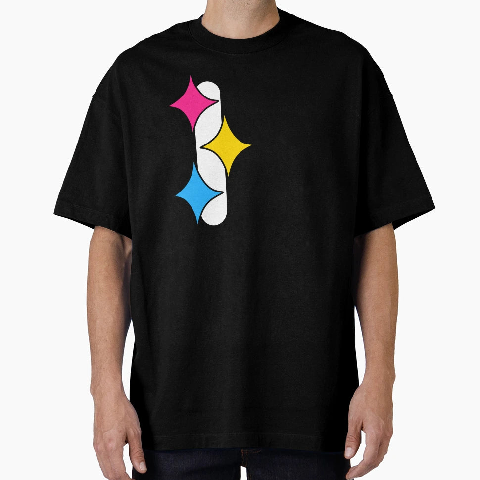 Pan Pride Stars T-Shirt - Streetwear Style for Adults - T-Shirt, Sweatshirt, Hoodie