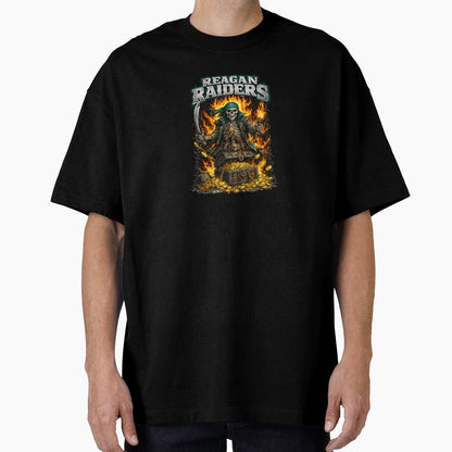 Rise Reagan Raiders North Carolina T-Shirt - Custom Art Print Unisex - T-Shirt, Sweatshirt, Hoodie