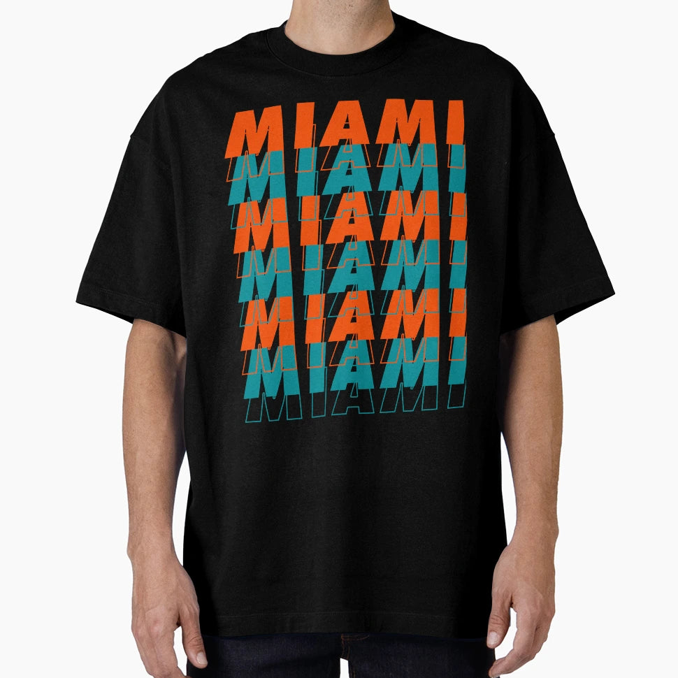 Miami T-Shirt - Trendy Graphic Men Women - T-Shirt, Sweatshirt, Hoodie