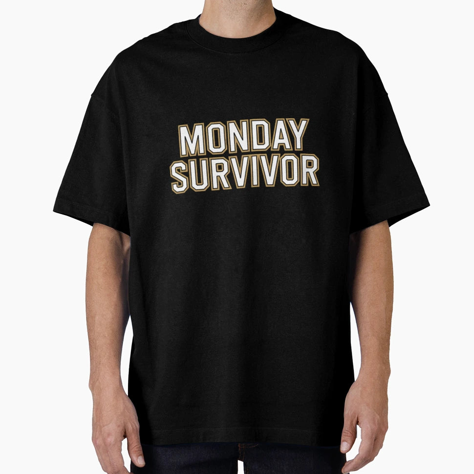 Monday Survivor T-Shirt - Streetwear Style for Adults - T-Shirt, Sweatshirt, Hoodie