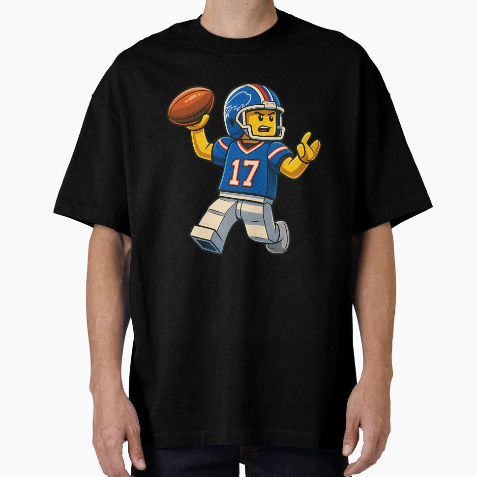 Block Allen American Footbal T-Shirt - Graphic Print for Adults - T-Shirt, Sweatshirt, Hoodie