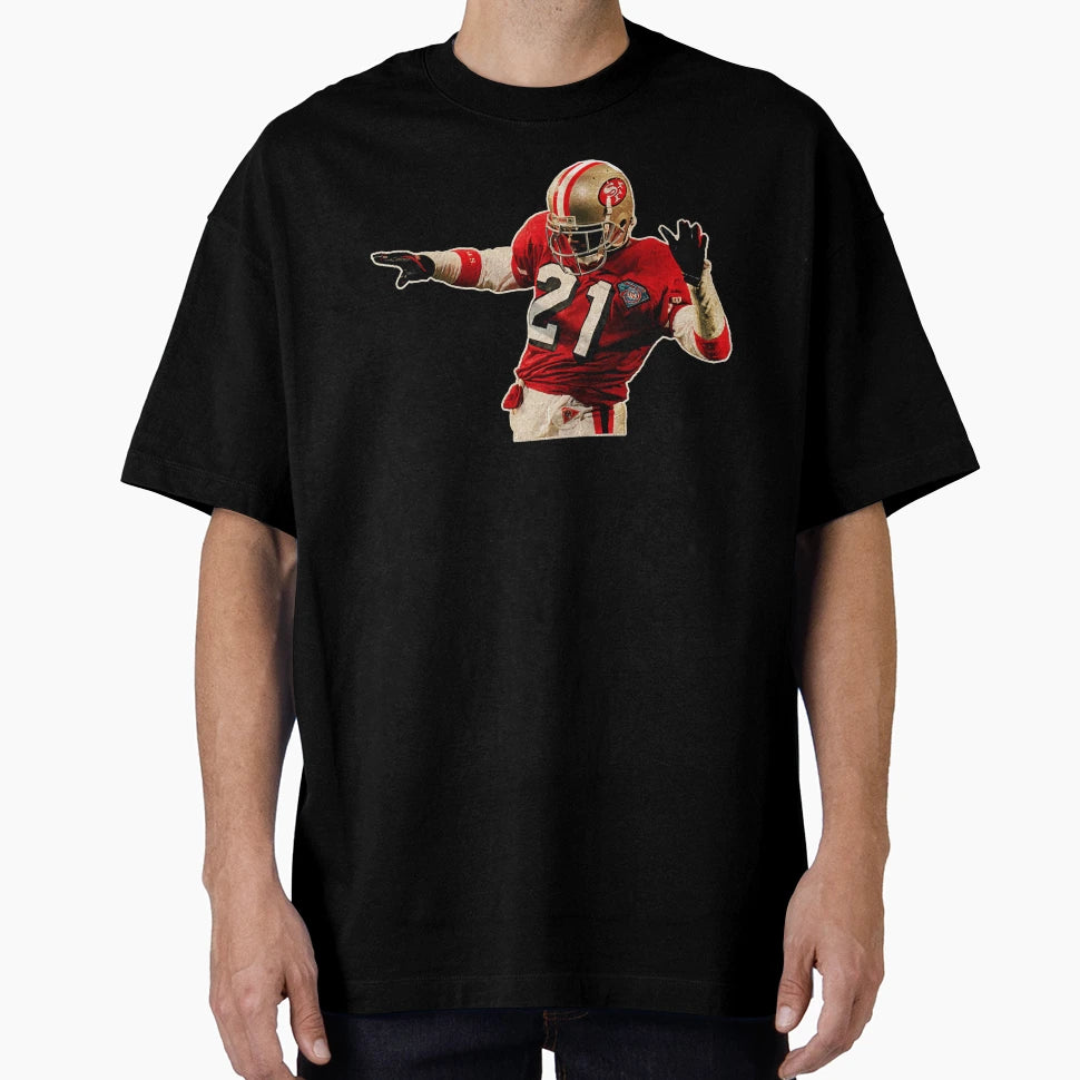 Deion Sanders San Francisco 49Ers Fan T-Shirt - Custom Art Print for Adults - T-Shirt, Sweatshirt, Hoodie