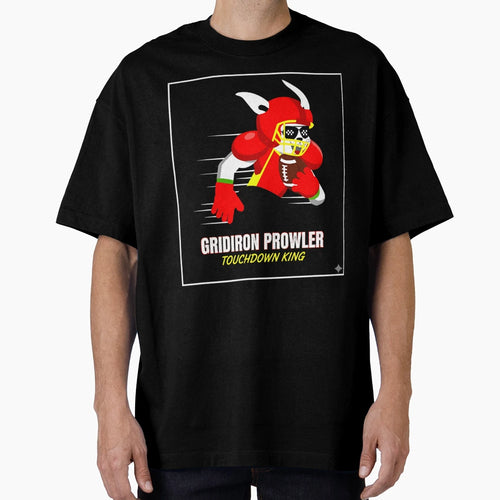 Gridiron Prowler Funny Football T-Shirt - Trendy Graphic for Adults - T-Shirt, Sweatshirt, Hoodie