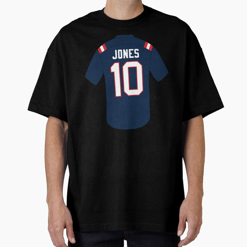 Mac Jones Jersey Number 10 T-Shirt - Aesthetic Graphic for Adults - T-Shirt, Sweatshirt, Hoodie