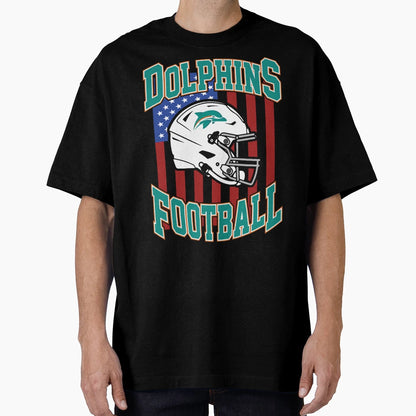 Football Miami Dolphins T-Shirt - Trendy Graphic for Adults - T-Shirt, Sweatshirt, Hoodie