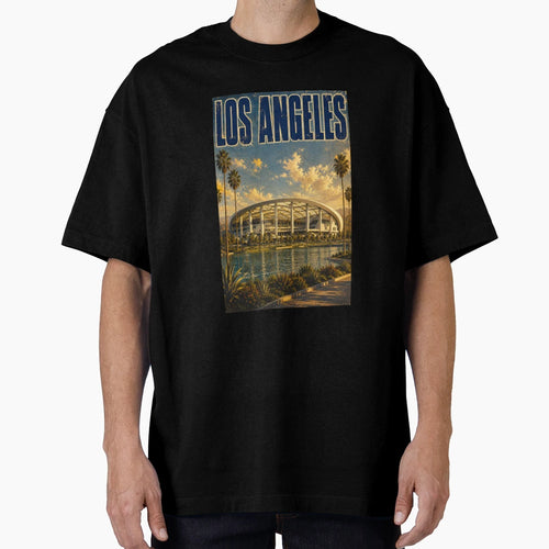 Los Angeles Gridiron Shrine T-Shirt - Casual Everyday Wear for Adults - T-Shirt, Sweatshirt, Hoodie