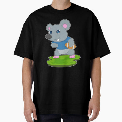 Mouse American Football Sports T-Shirt - Novelty Apparel for Adults - T-Shirt, Sweatshirt, Hoodie