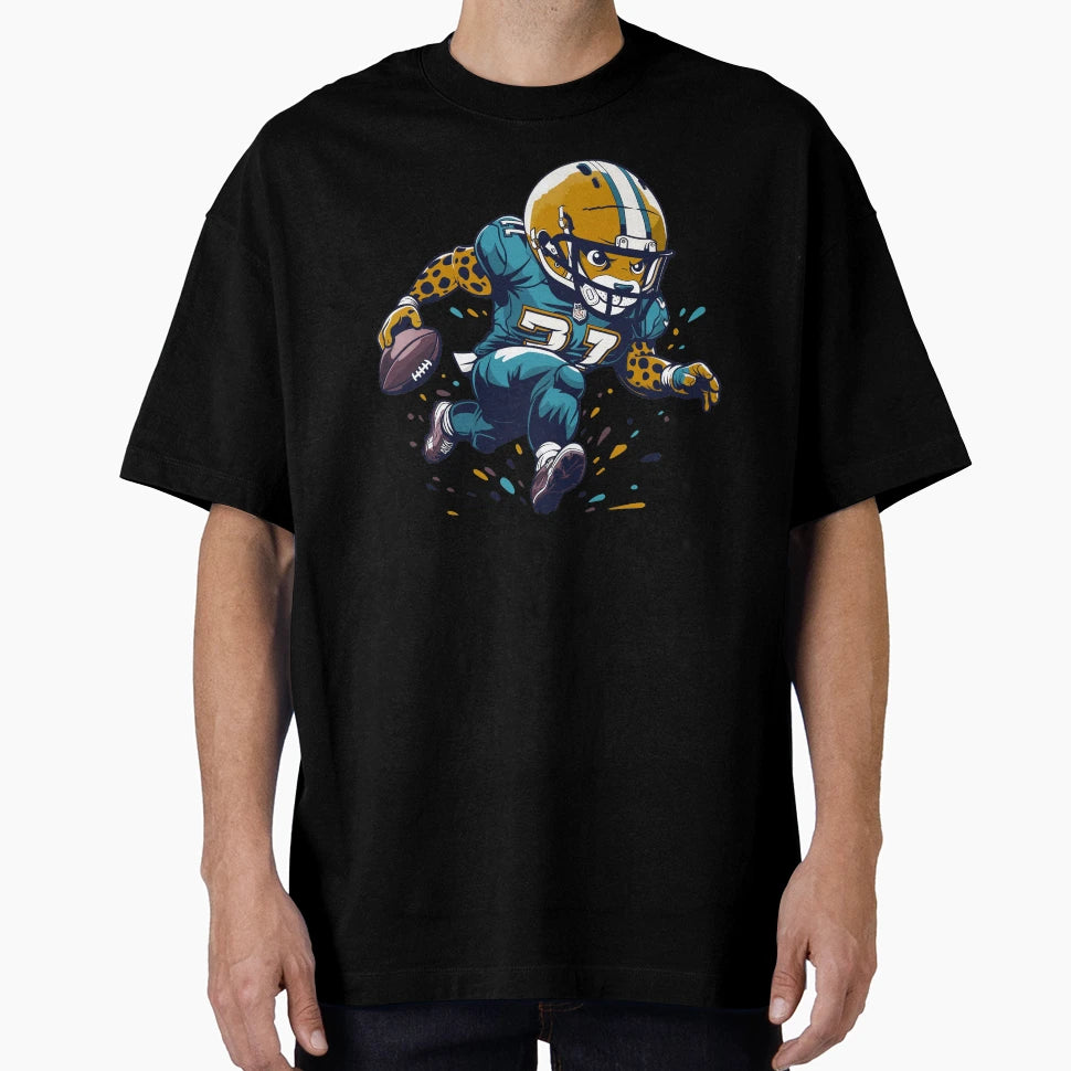 Jaguars Football T-Shirt - Minimalist Print for Adults - T-Shirt, Sweatshirt, Hoodie