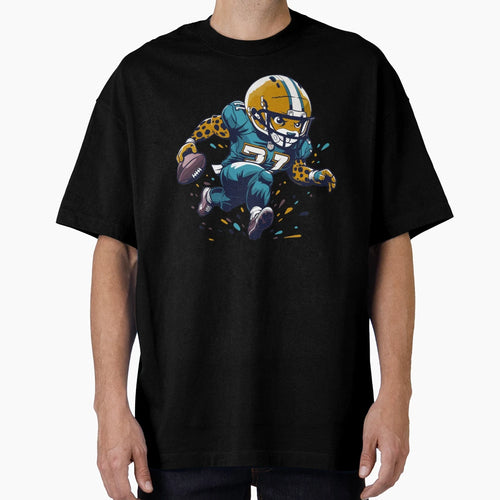 Jaguars Football T-Shirt - Minimalist Print for Adults - T-Shirt, Sweatshirt, Hoodie
